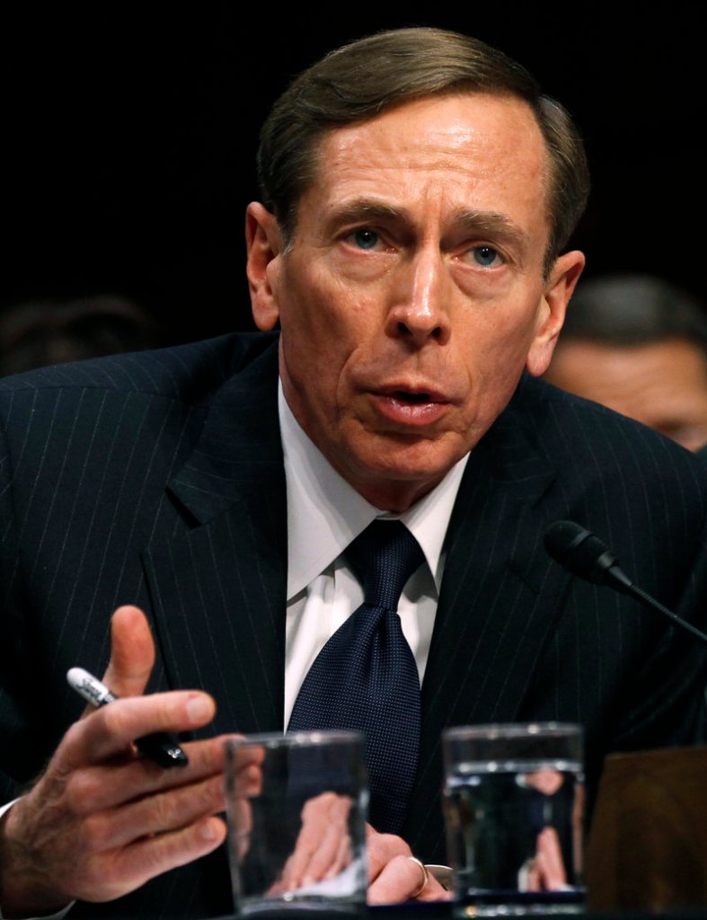 CIA Director David Petraeus told President Obama on Thursday that he intended to resign.