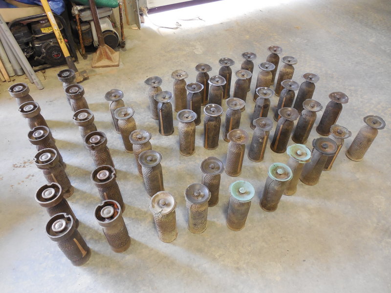 Portland and Sanford police recovered 48 of the brass memorial vases stolen from a Portland cemetery. The vases are worth about $10,000.