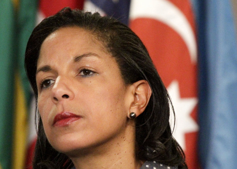 Susan Rice has supported U.S. military involvement, but not in Syria.
