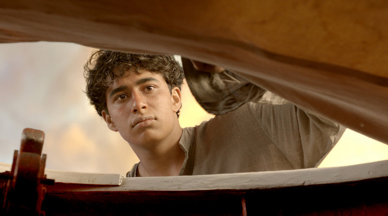 Suraj Sharma in a scene from “Life of Pi.”