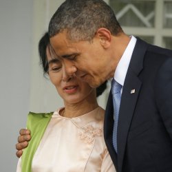 Barack Obama, Aung San Suu Kyi