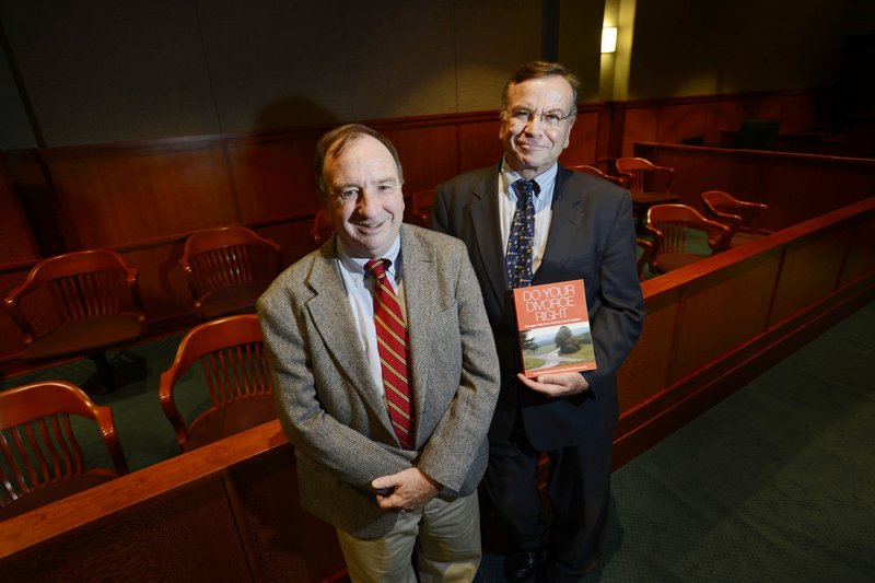 District Court Judge John David Kennedy and Superior Court Justice Andrew Horton first started talking about their book a decade ago, based on cases they had witnessed.