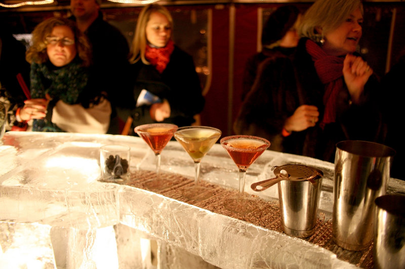 Images from previous Preludes include the Fire and Ice Bar ...