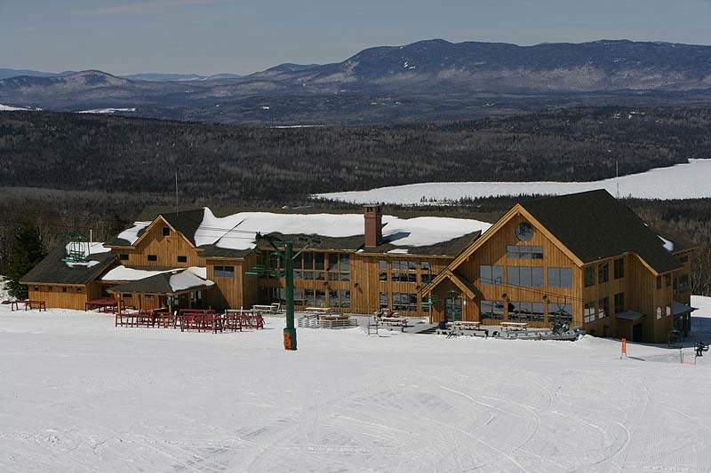 The $13 million renovated lodge was one of many upgrades the Berry family spent during their 10-year ownership of Saddleback. They put the ski area up for sale and will begin looking for a buyer outside Maine next week.