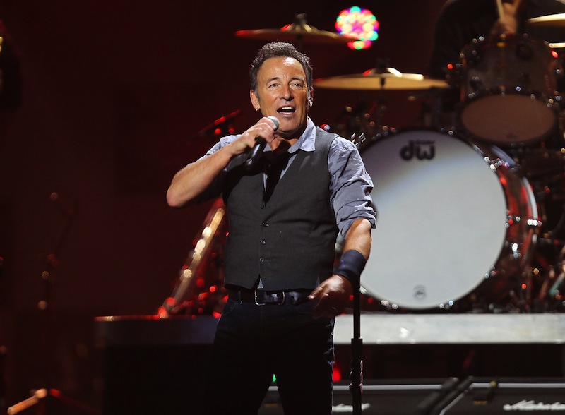 This image released by Starpix shows Bruce Springsteen performing at the 12-12-12 The Concert for Sandy Relief at Madison Square Garden in New York on Wednesday, Dec. 12, 2012. (AP Photo/Starpix, Dave Allocca)