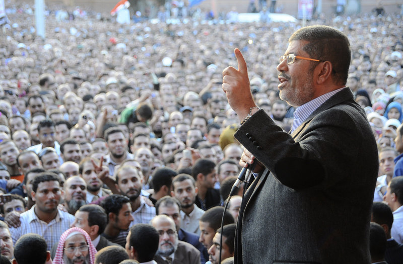 With Mohammed Morsi as president, “popular will is now forged into a democratic instrument” in Egypt, presenting a challenge to Israel, a reader says.