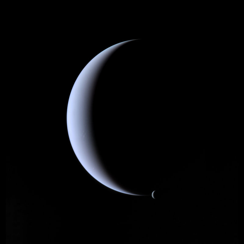 “Neptune and Triton” by Michael Benson