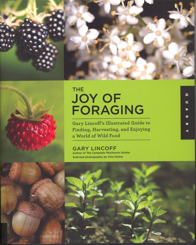 “The Joy of Foraging” by Gary Lincoff is a guide to wild edibles.