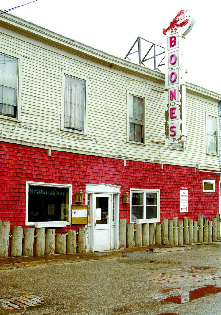 The former Boone’s on the waterfront, where Harding Lee Smith plans to open a new seafood restaurant.