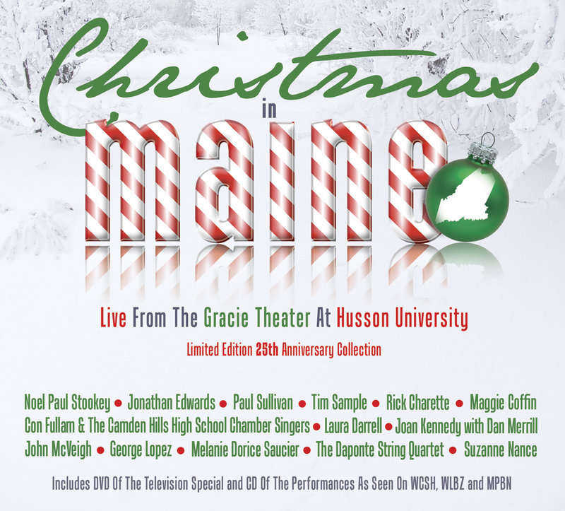 Proceeds from the sale of the CD above and a DVD of the "Maine Christmas Song" TV special, filmed at Gracie Theatre at Husson University in Bangor, will benefit hunger relief.
