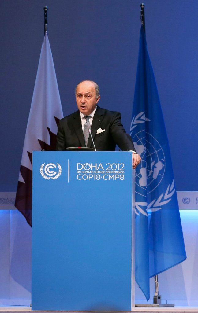 French Foreigh Minister Laurent Fabius said Thursday the question of climate management is serious.