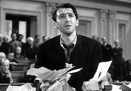 Jimmy Stewart filibusters in “Mr. Smith Goes to Washington.” In recent years, senators have abused their right to filibuster.