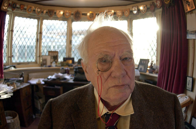 British astronomer and broadcaster Patrick Moore, died at his home Sunday in Selsey, West Sussex, England. He was 89.