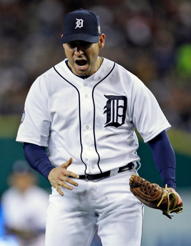 Anibal Sanchez pitched well for the Detroit Tigers in the playoffs but was hurt by a lack of offense. Sanchez, a free agent, will return to the team with a five-year contract.