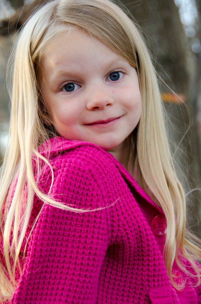 This 2012 photo shows Emilie Alice Parker, one of the young victims in the shootings at Sandy Hook Elementary School in Newtown, Conn., on Friday.