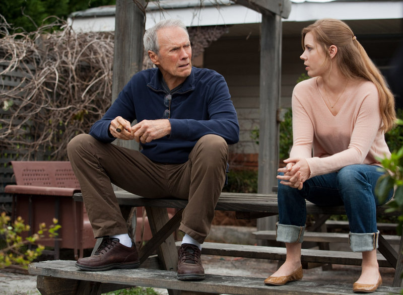 Clint Eastwood and Amy Adams in “Trouble With the Curve.”