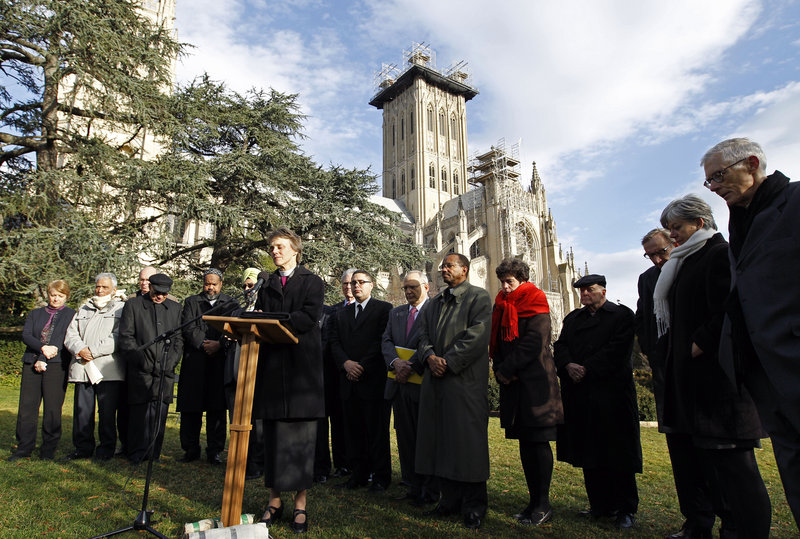 The Right Rev. Mariann Edgar Budde, the Episcopal bishop of Washington, says Christians have an obligation to not just pray but to take action to end gun violence.