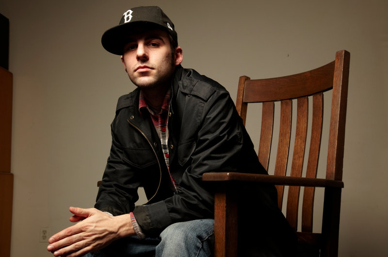 Maine rapper Spose performs at The Big Easy in Portland on Thursday.