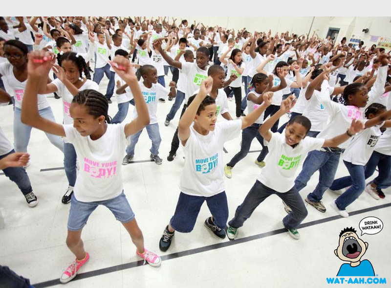 One person who has worked to reduce the obesity rate in children has been first lady Michelle Obama, whose Move Your Body campaign had students burning calories earlier this year at Oak Grove Elementary School in Durham, N.C.