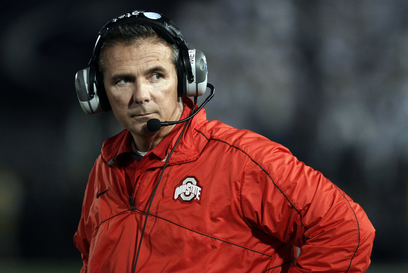 Ohio State Coach Urban Meyer isn’t one to dwell on what-ifs, but he can’t help but think his Buckeyes would be a prime contender for the NCAA national championship.