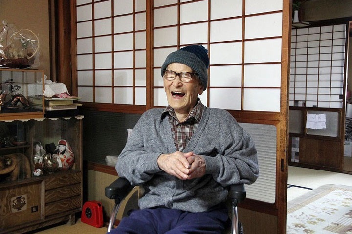 Jiroemon Kimura, 115, became the oldest man in recorded history on Friday, according to record keepers.