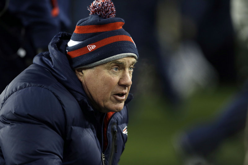 Coach Bill Belichick seems unfazed New England has a bye week: “When we have to play, we’ll play,” he said.