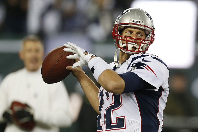 Tom Brady holds the NFL record for career playoff wins for a starting quarterback and is looking for another.
