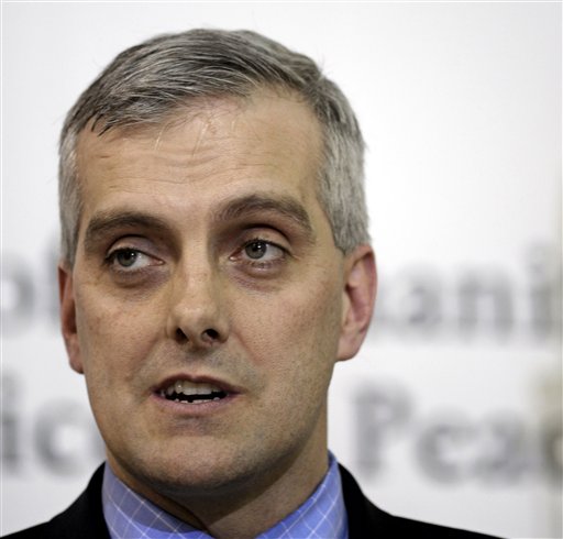 A March 6, 2011, photo of then-Deputy National Security Adviser Denis McDonough speaking in Sterling, Va.