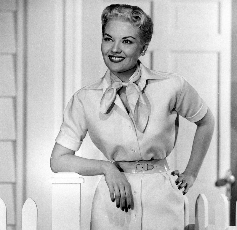 This 1958 file photo shows singer Patti Page. Page, who made "Tennessee Waltz" the third best-selling recording ever, has died. She was 85. Page died on New Year's Day in Encinitas, Calif., according to her manager. (AP Photo, file)