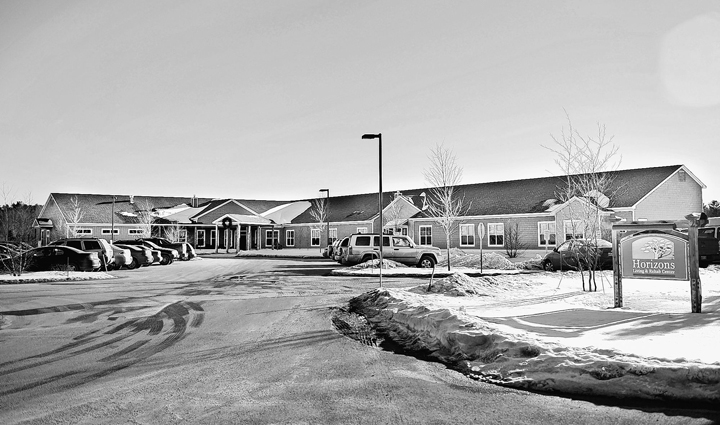 Gabe Souza/Staff Photographer: Horizons Living and Rehab Center in Brunswick, photographed Thursday, January 10, 2013.