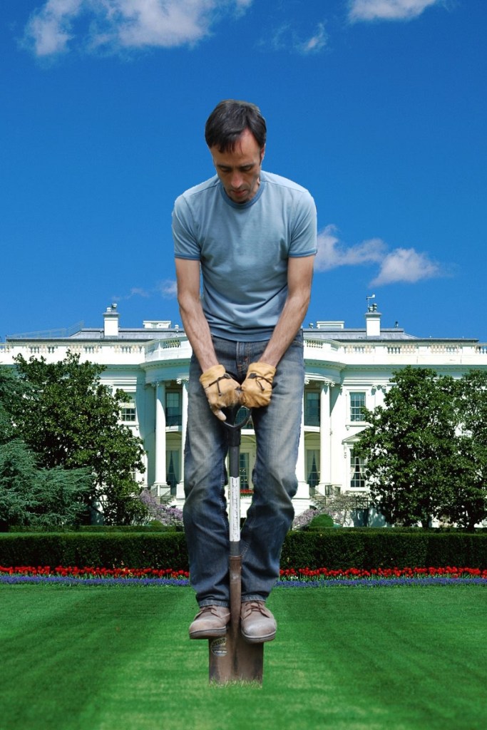 Roger Doiron used this graphic and other outreach methods to lead a successful campaign to see a kitchen garden planted on the White House lawn.