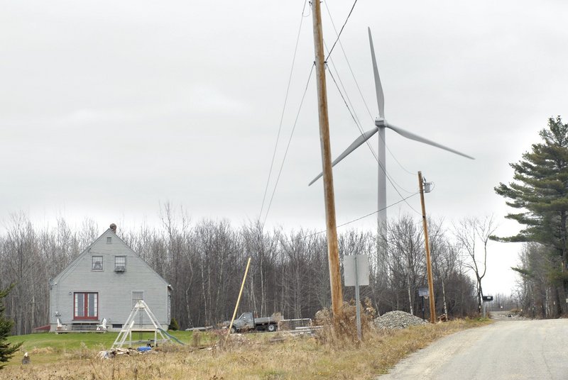 Wind turbines like this one in Freedom help in “preserving Maine’s beauty while filling its energy needs,” a reader says.