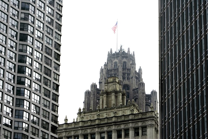This 2007 photo shows the Chicago Tribune building in Chicago. Tribune Co. emerged from Chapter 11 restructuring Monday.