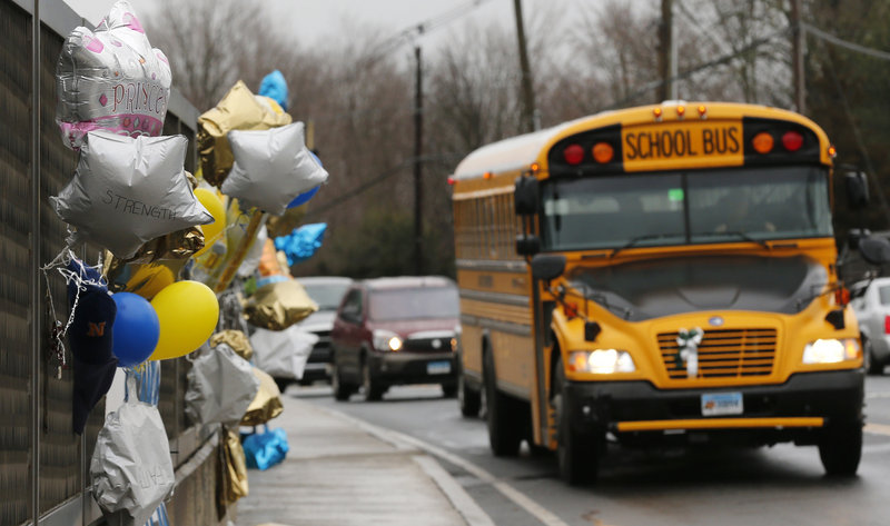 Students at the Sandy Hook Elementary School will be returning to classes Thursday, three weeks after the deadly shooting. They will be going to a new school in a neighboring town where their old desks have been taken along with backpacks and other belongings left behind in the chaos.