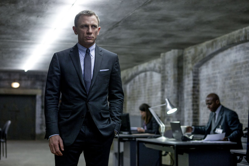Daniel Craig as Bond in “Skyfall.”