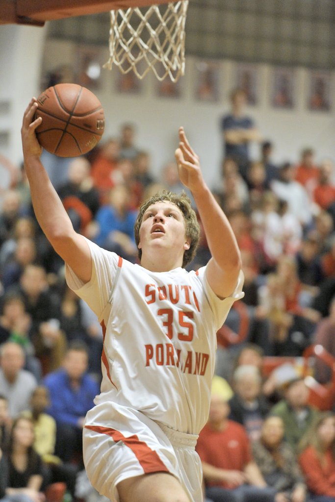 Jaren Muller, a 6-foot-5 sophomore, is averaging more than 10 points per game for South Portland, which is 7-1 after an overtime loss Friday against Deering.