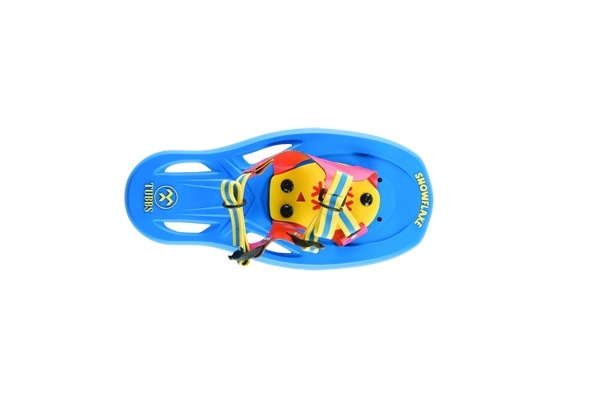 Tubbs Snowflake Snowshoes even come with stickers.