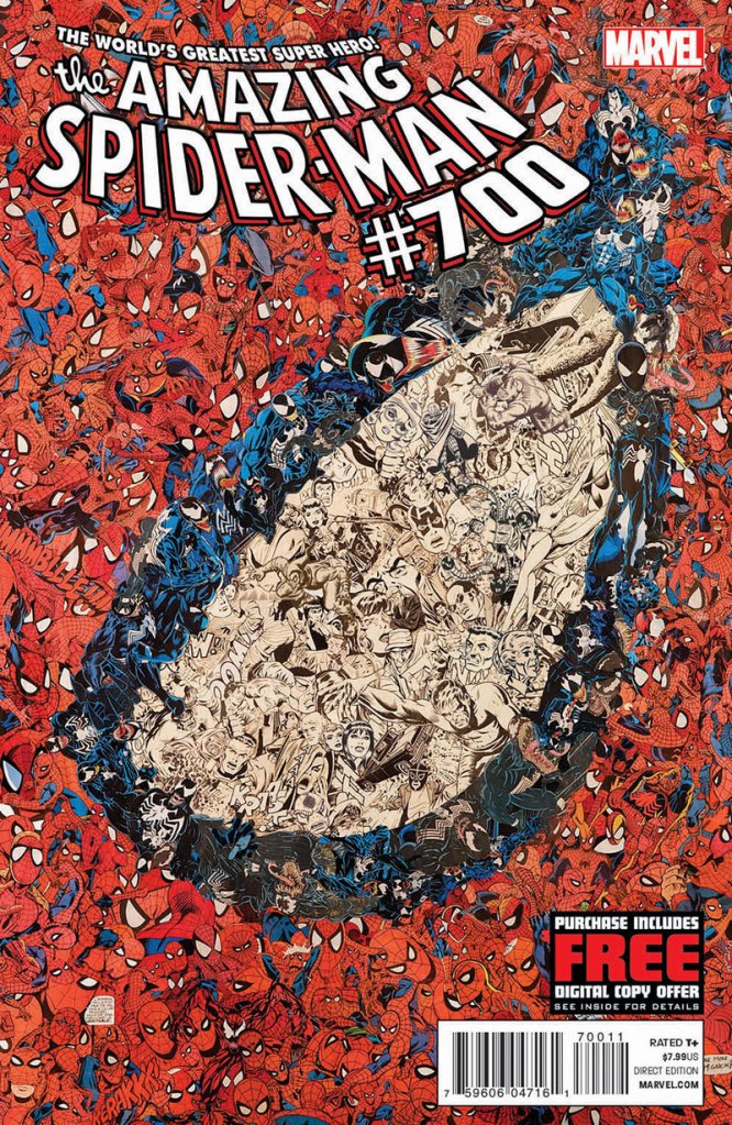 Another top seller in 2012 was the 700th and final issue in the comic book series “The Amazing Spider-Man.”