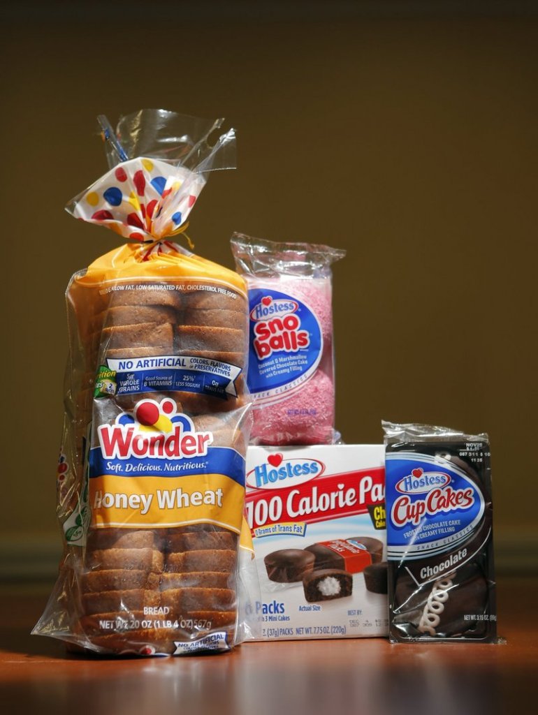 The Hostess Brands Inc. products that were made in Biddeford included: CupCakes, Sno Balls, mini CupCakes and a variety of Wonder and J.J. Nissen breads. Employees of the Biddeford plant went on strike because Hostess was misappropriating pension funds, not because they wanted higher wages, a reader says.