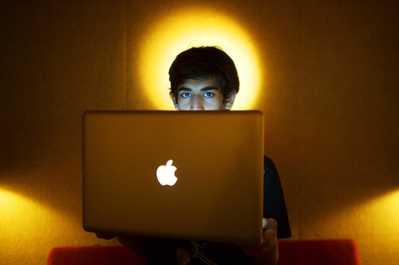 Aaron Swartz, seen in Miami Beach, Fla., in 2009, co-founded the social news website Reddit and Demand Progress, which campaigns against Internet censorship.