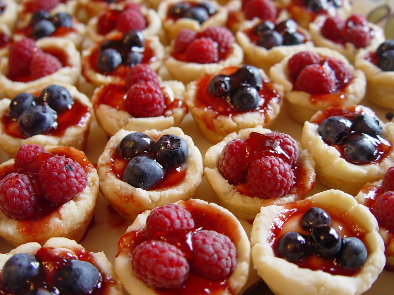 The LimeRock Inn in Rockland serves dozens of mini versions of its popular tarts during the annual Pies on Parade festivities.