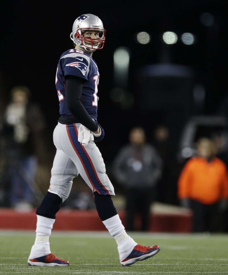 Tom Brady and the Patriots couldn’t produce any points in the second half Sunday, and as a result, they won’t be making a return trip to the Super Bowl.