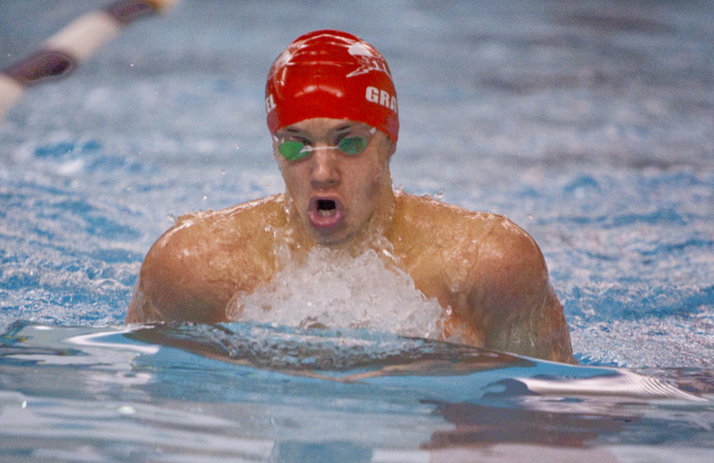 Jerry Gravel, a senior at Scarborough, won the 200-yard individual medley and was named outstanding performer.