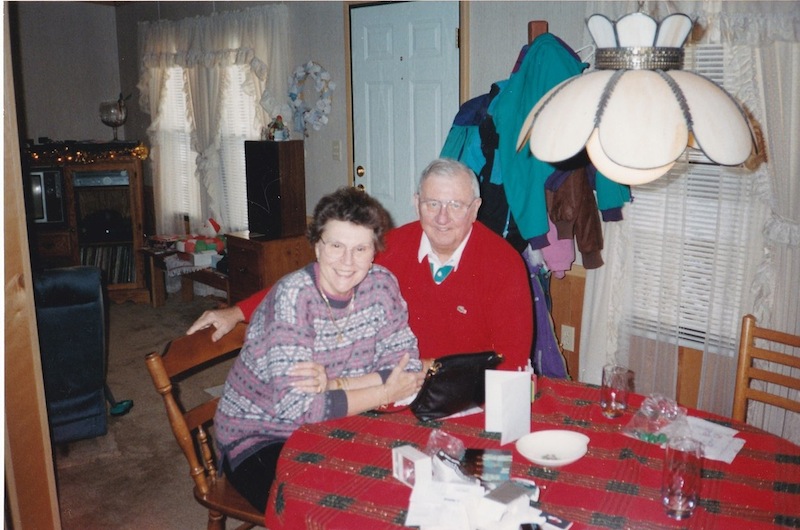 Daniel Lorello and his wife, Vivian, taken around Christmas in 1992.