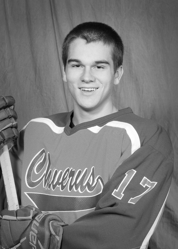 Cheverus sophomore Jimmy Hannigan is boys' hockey player of the week.
