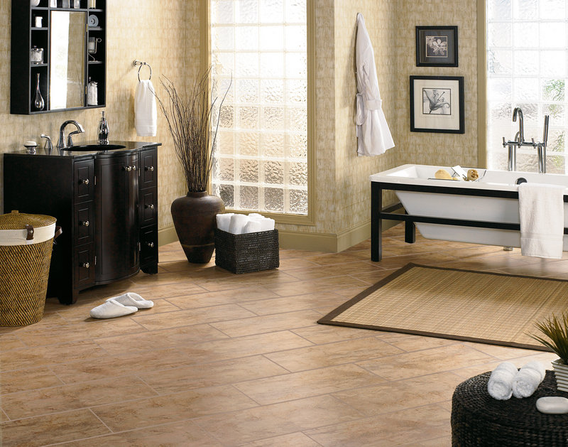 Mannington’s Adura line brings the look of wood, tile or stone in a wide variety of shapes, sizes, textures and installation options.