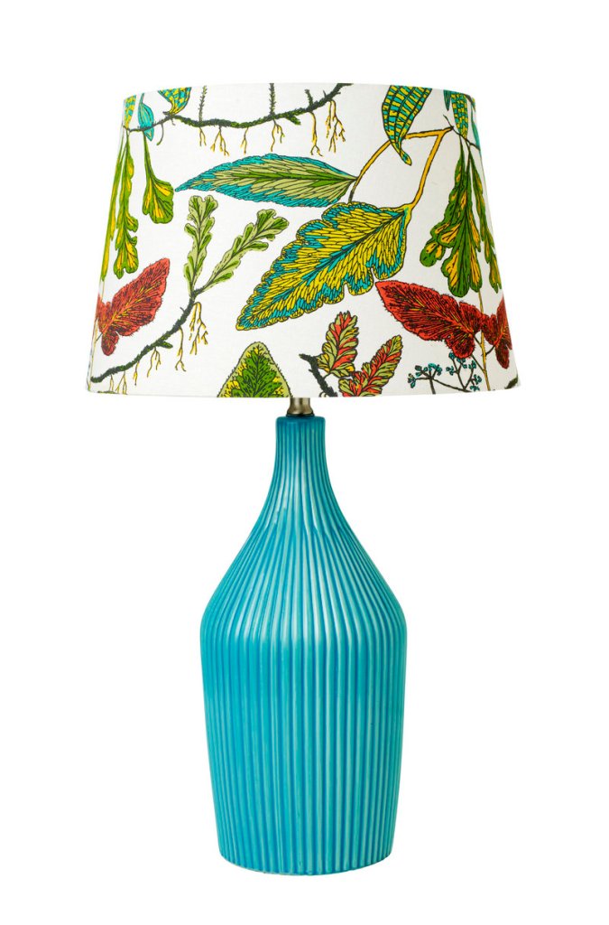 From Target’s Threshold spring decor line, a lamp in one of the season’s “statement” colors.