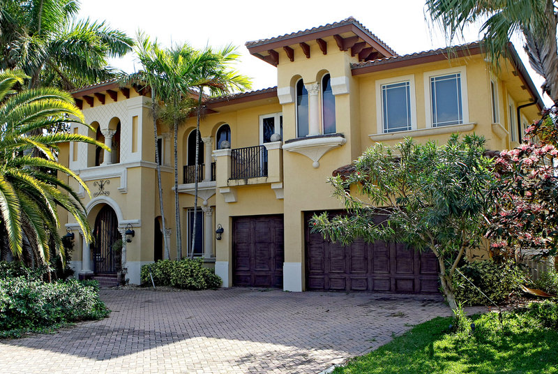 This waterfront home in Boca Raton, Fla., is being occupied by a 23-year-old squatter.