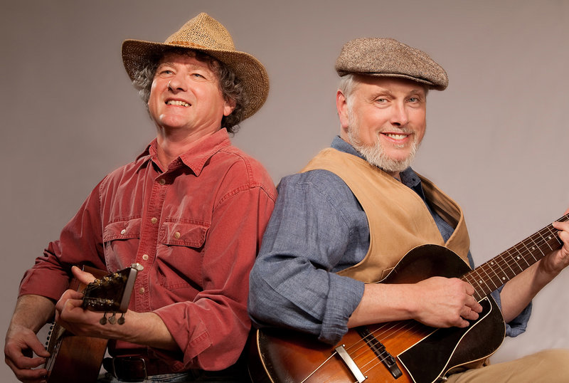 Dave Peloquin and Bob Webb will perform traditional American music at the Library Coffeehouse in Camden at 7 p.m. Thursday.