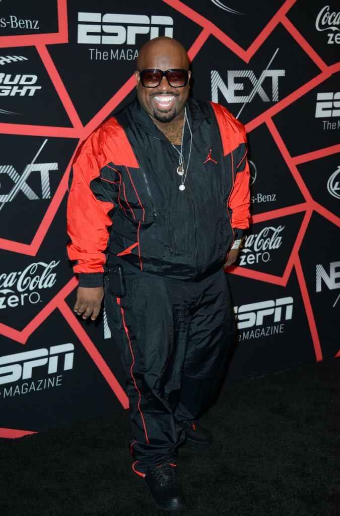 CeeLo Green arrives at ESPN Magazine’s “Next” party Friday night in New Orleans, as festivities got under way in earnest before the Super Bowl on Sunday.